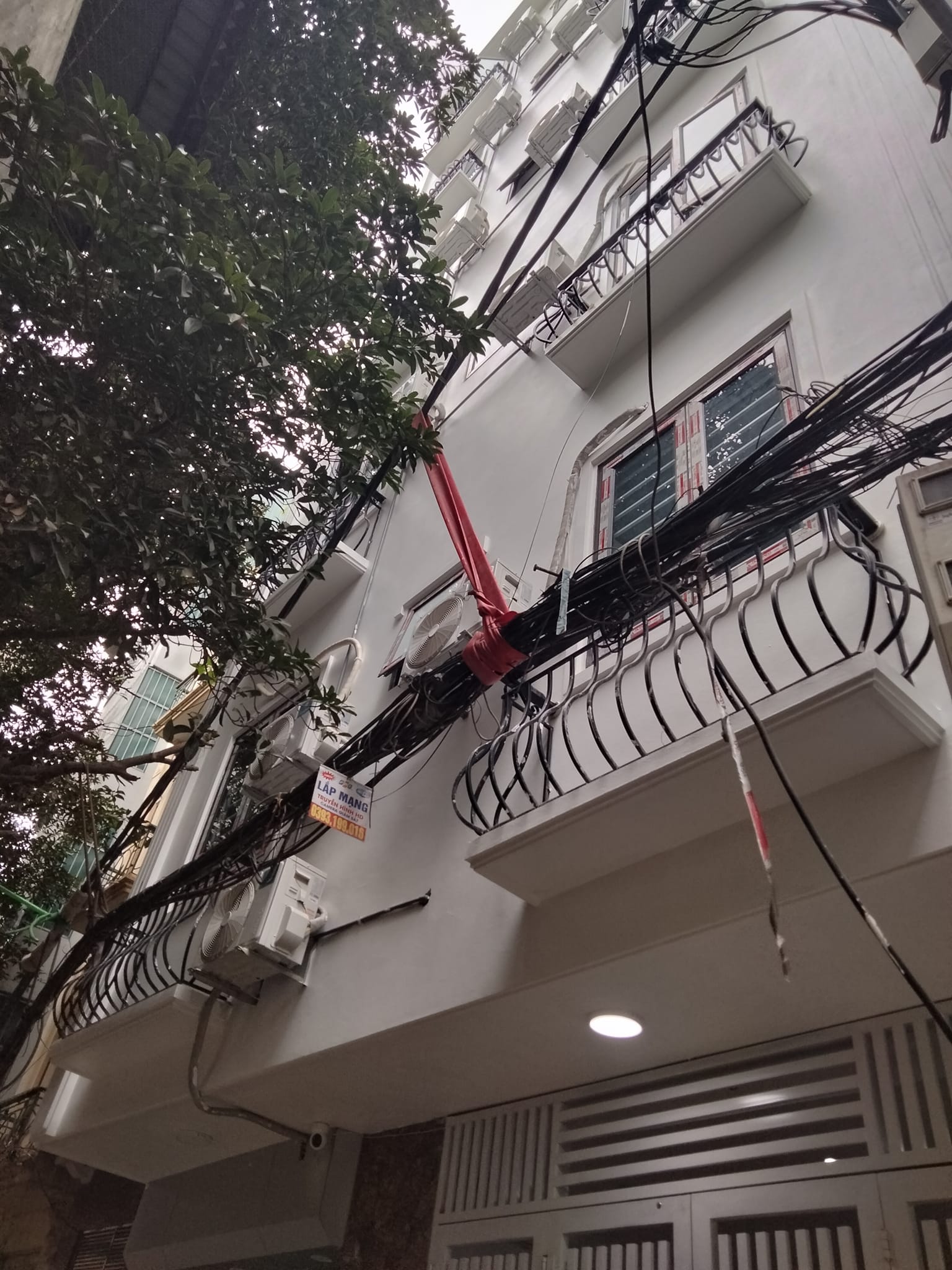 Tòa chung cư mini giá rẻ nhất 2023, Kim Giang, Thanh Xuân, 122m2, 7 tầng, MT7, ô tô đỗ