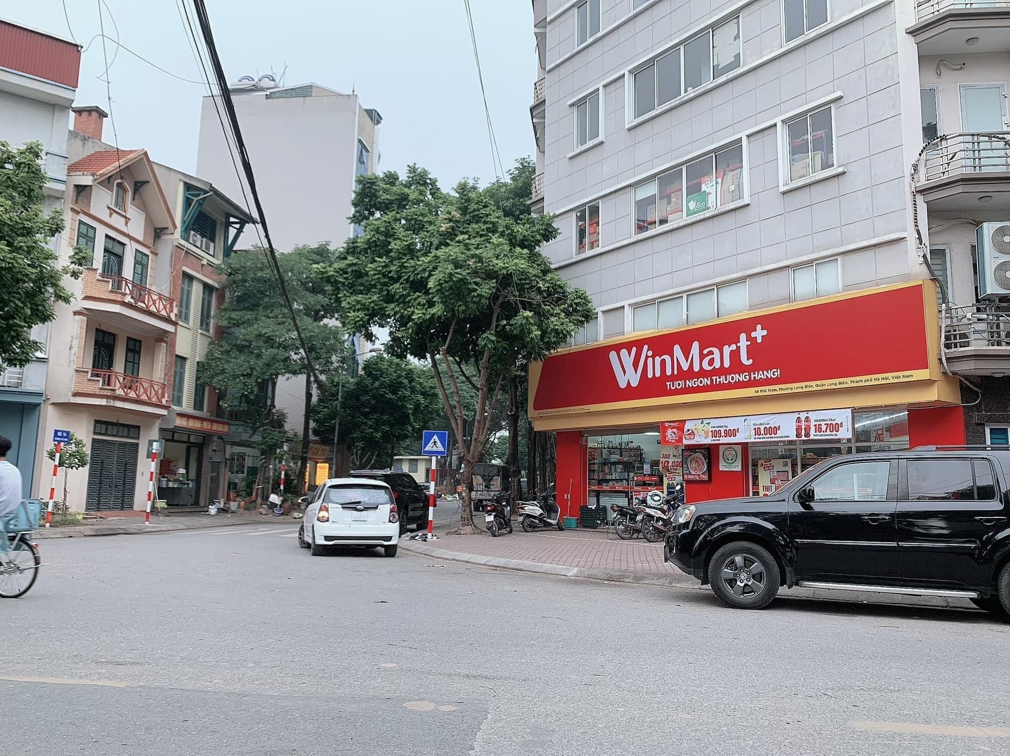 CHO THUÊ NHÀ NGUYÊN CĂN MẶT PHỐ NGUYỄN VĂN CỪ, LONG BIÊN. 80M2 * 3 TẦNG , GIÁ 12 TR/TH