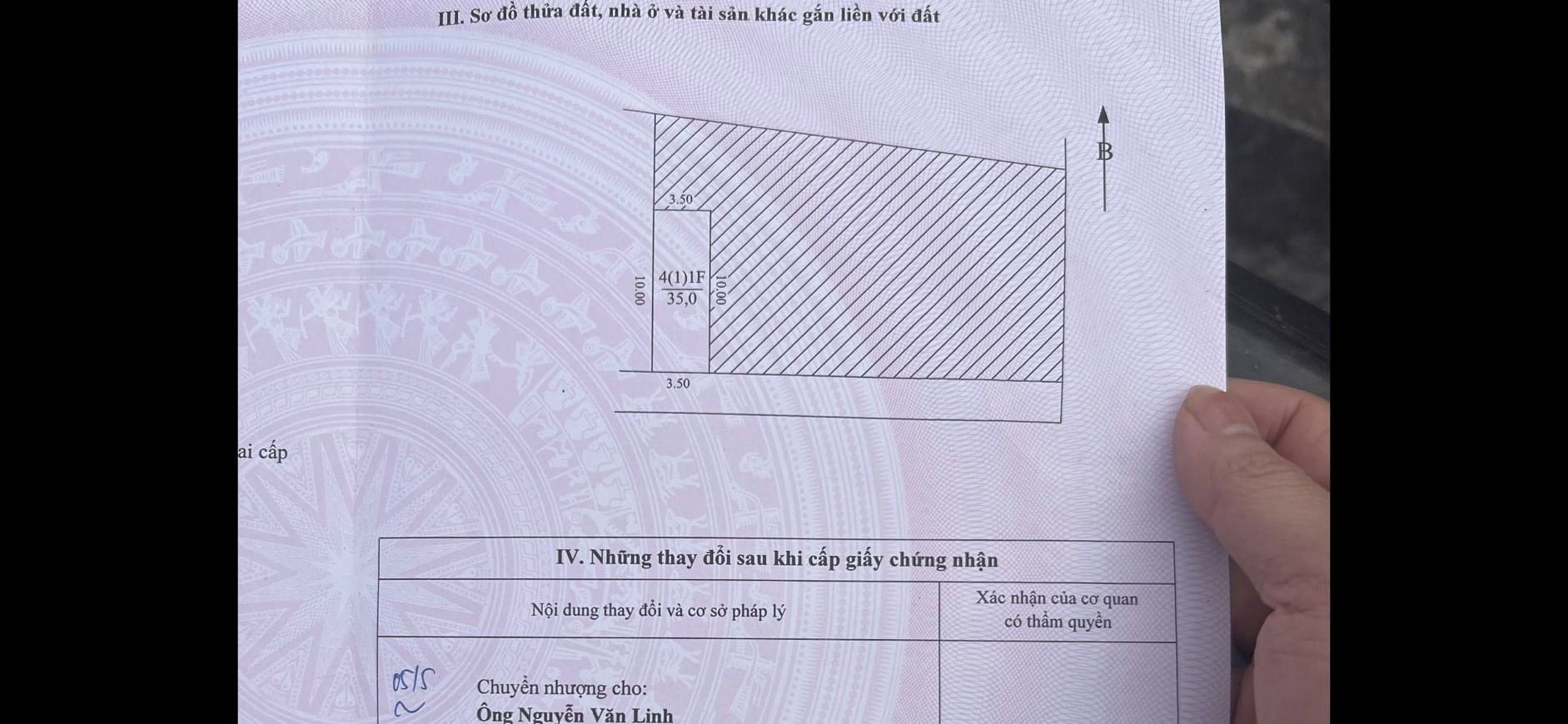 CHÍNH CHỦ BÁN, 35M2 ĐẤT , Ô TÔ VÀO NHÀ - SỔ ĐỎ PHÂN LÔ – HOÀNG MAI