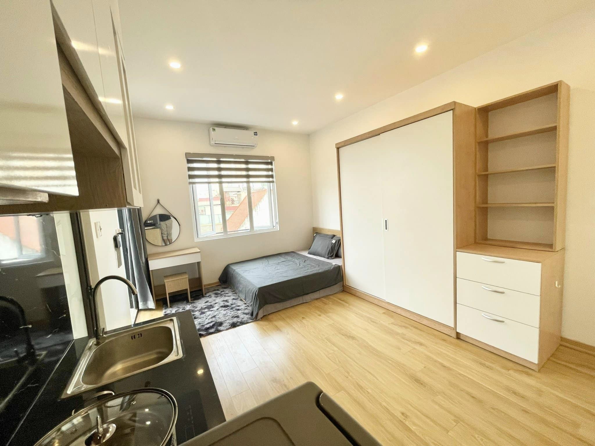 NHÀ ở Hồ Tùng Mậu, Cầu Giấy 43m2 6 tầng THANG MÁY DÒNG TIỀN 50TR/tháng, VẬN HÀNH ngay chỉ nhỉnh 6 tỷ