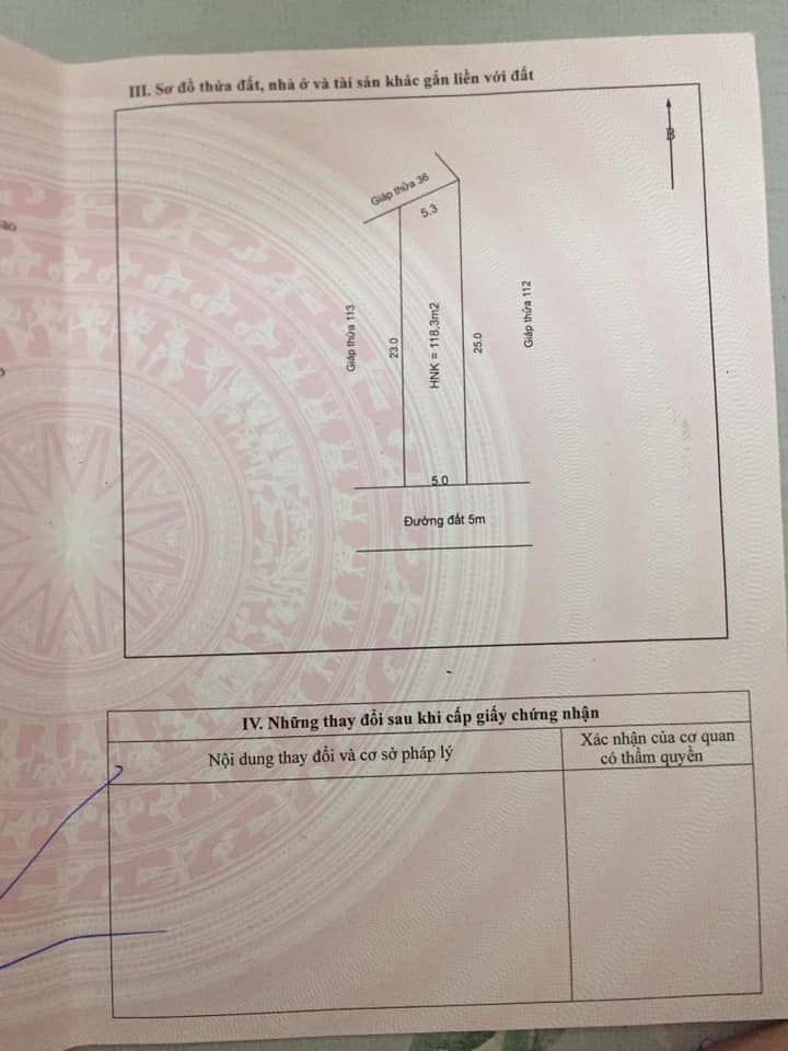 Bán đất tại tổ dân phố 3 - phường Noong Bua