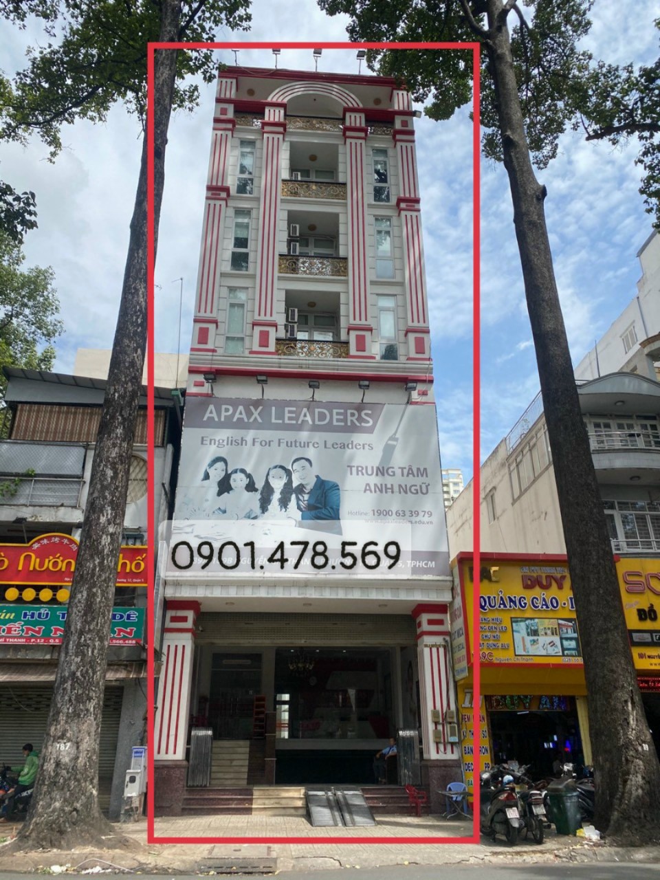 Toà Nhà MT Nguyễn Chí Thanh, Quận 5, 8x27m, hầm, 6 lầu, hđ thuê 12.500usd$