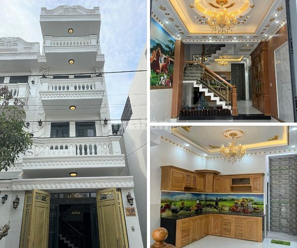 bán nhà KDC NĂM SAO FIVE STAR mới xây siêu đẹp, mặt tiền đường 12m, sổ hồng riêng