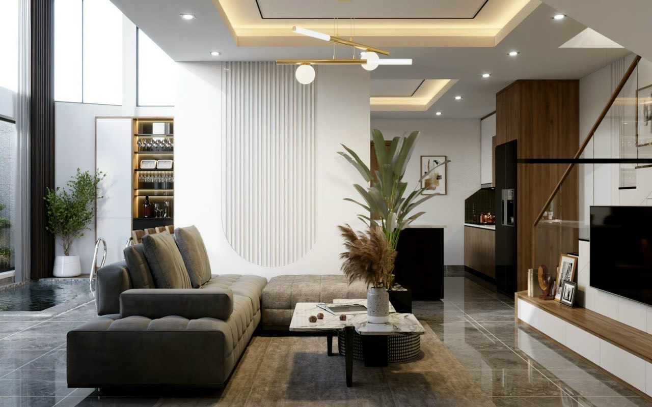 Bán nhà mới 1/ Lê Quang Định 9x10m nhà 5 tầng hồ bơi giá 11.5tỷ