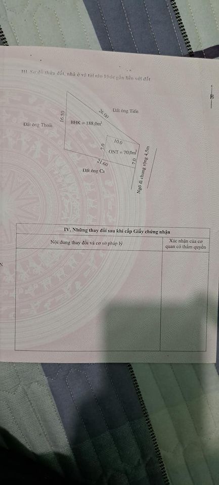 Bán đất giá rẻ tại xã Thanh Xương - huyện Điện Biên