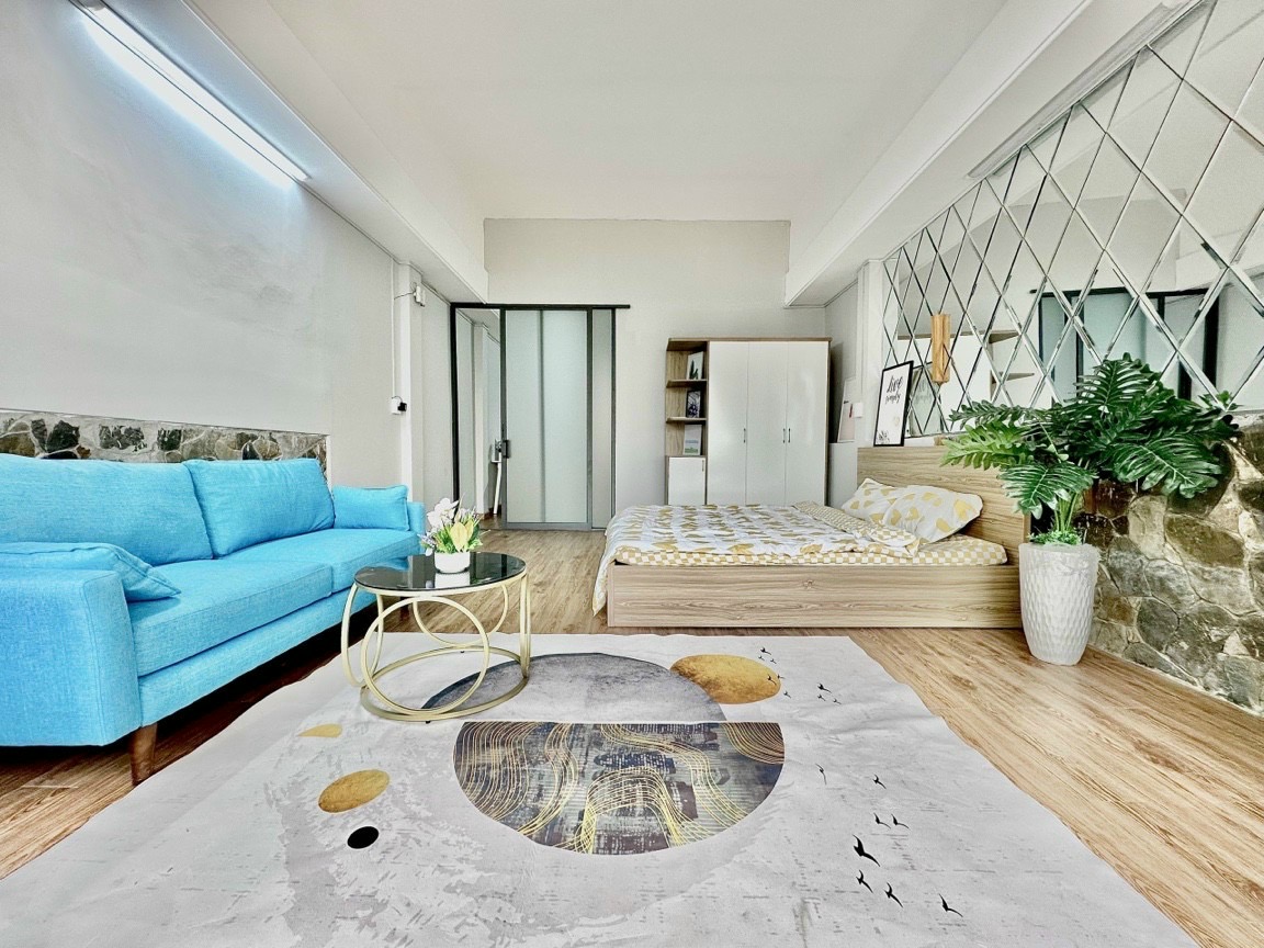 Cho thuê CHDV 1PN 51m2 Lê Thánh Tôn Quận 1 full Nội thất