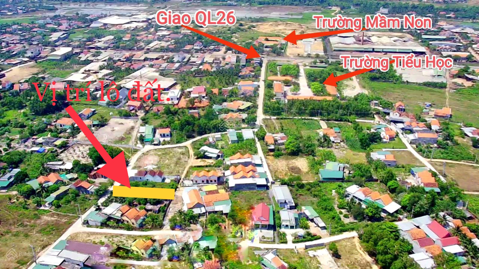 Bán đất Ninh Xuân - Sau lưng trường, cách QL26-cao tốc Bắc Nam chỉ tầm 1Km.