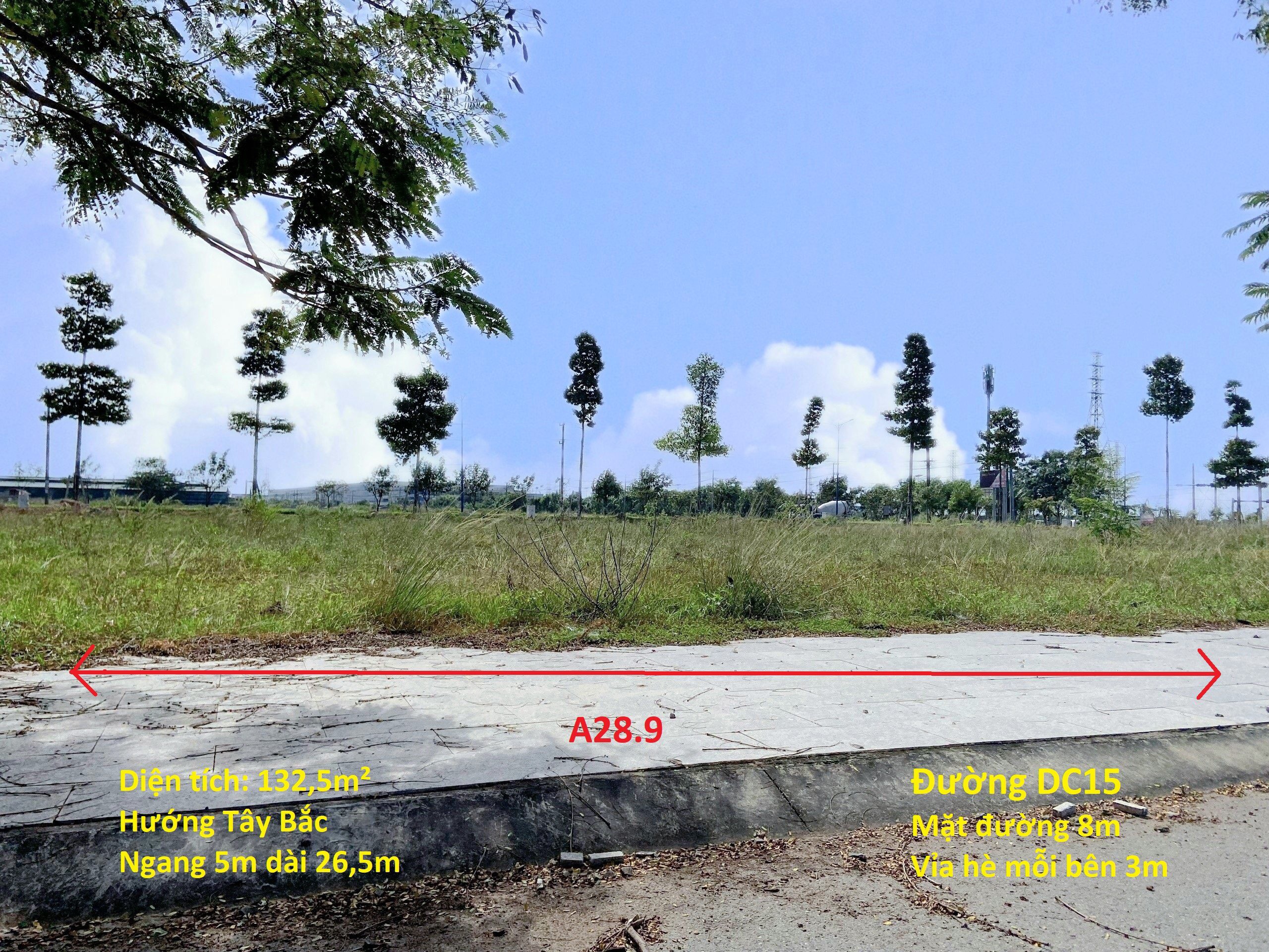 Kẹt tiền cần ra gấp lô đất 132,5m2. Ngay TTTM AEON 2, TDM, Bình Dương, 1 tỷ, SHR