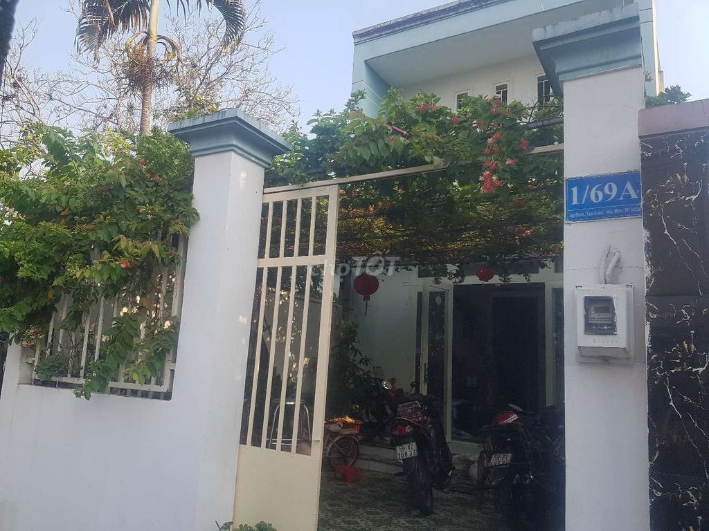 Cần bán nhà hẻm cách đường Lê Thị Hà 30m, Xã Tân Xuân, Huyện Hóc Môn, Tp Hồ Chí Minh