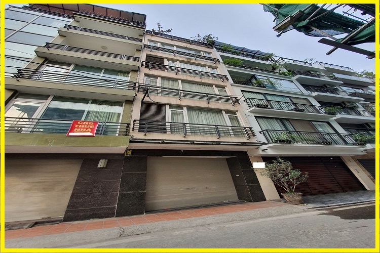 Nhà 6T view hồ, ô tô đỗ cửa, 32tỷ 76m2 phố Quảng Khánh, Tây Hồ. Vỉa hè rộng, kinh doanh sầm uất