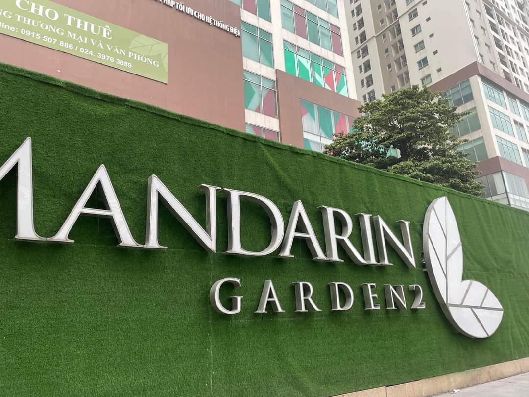 Căn Góc Chung cư Cao Cấp Hoà Phát Mandarin Garden 2 - 99 Tân Mai- Thiết kế đẹp - Nội thất cao cấp.