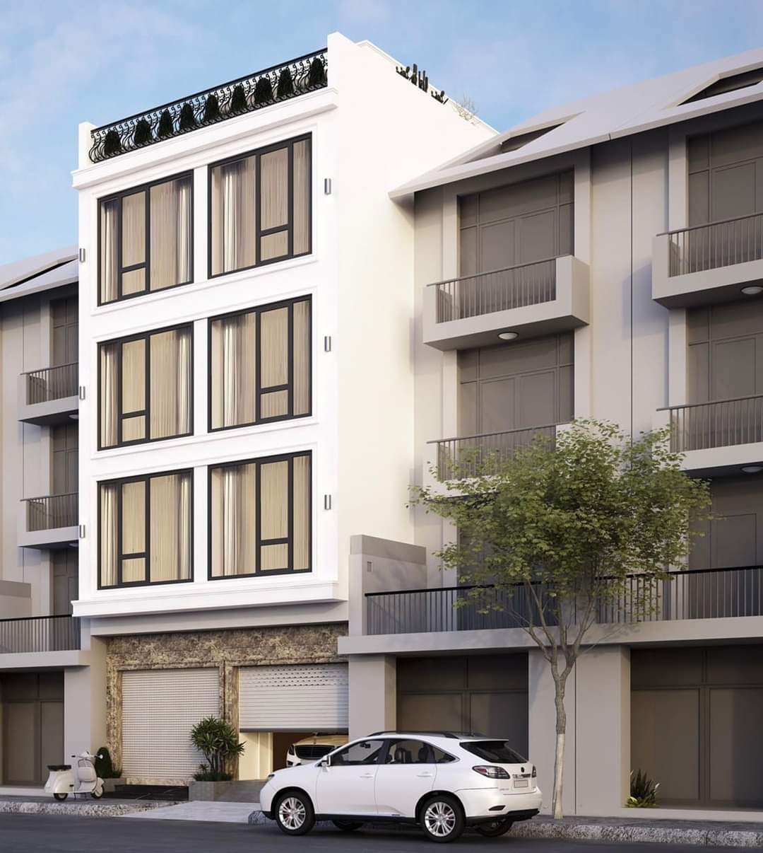 Bán gấp Nhà 5T Quốc Tử Giám, 93m, MT7m, OTO tránh, thang máy, nhỉnh 20 tỷ.