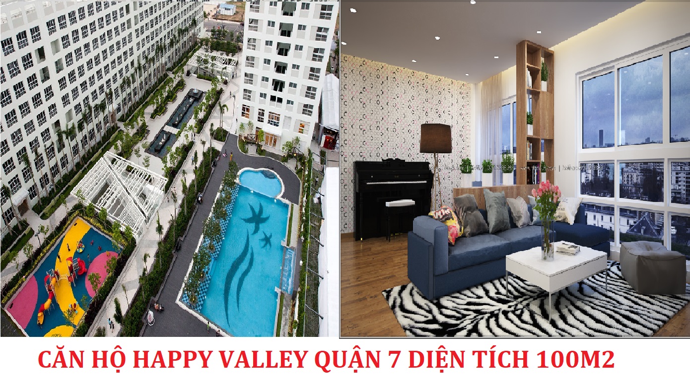 Bán căn hộ Happy Valley quận 7 diện tích 100m2 giá 4.8 tỷ