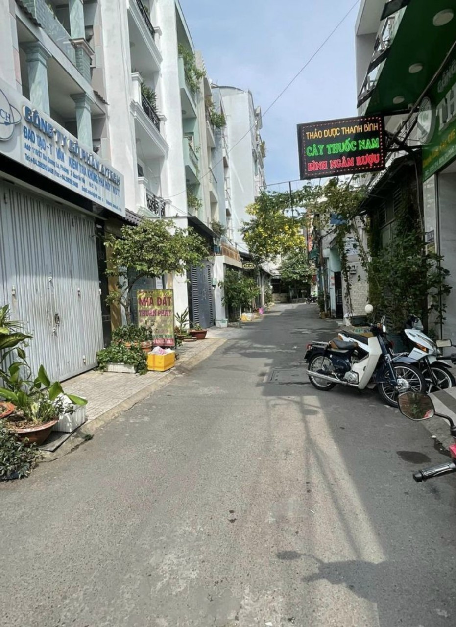 Bán Nhà 1 TRỤC HẺM XE HƠI Đường Số 7, P.7 _ 4m x 20m, 3 Tấm