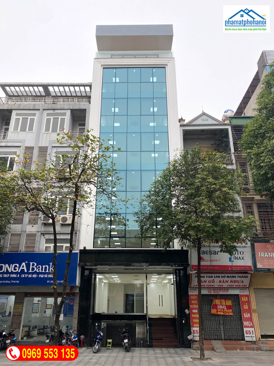 Hiếm! Nhỉnh 43 tỷ mặt phố Tây Sơn 130m2, 8T, MT6m tòa văn phòng vip quận Đống Đa