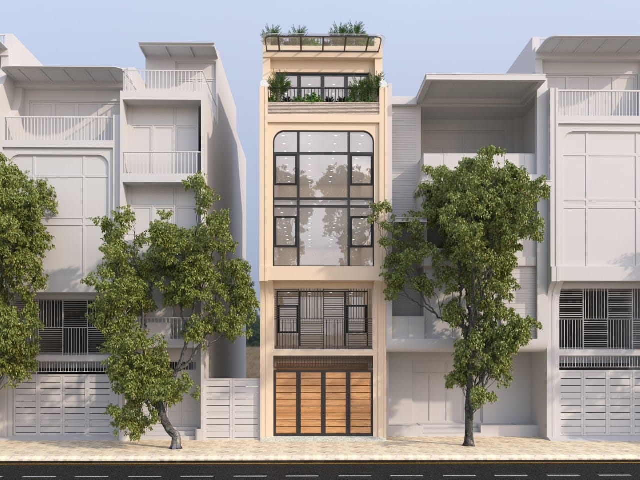 Nhà Mặt Phố Minh Khai vỉa hè kinh doanh 86m 5 tầng mặt tiền 5m 26 tỷ