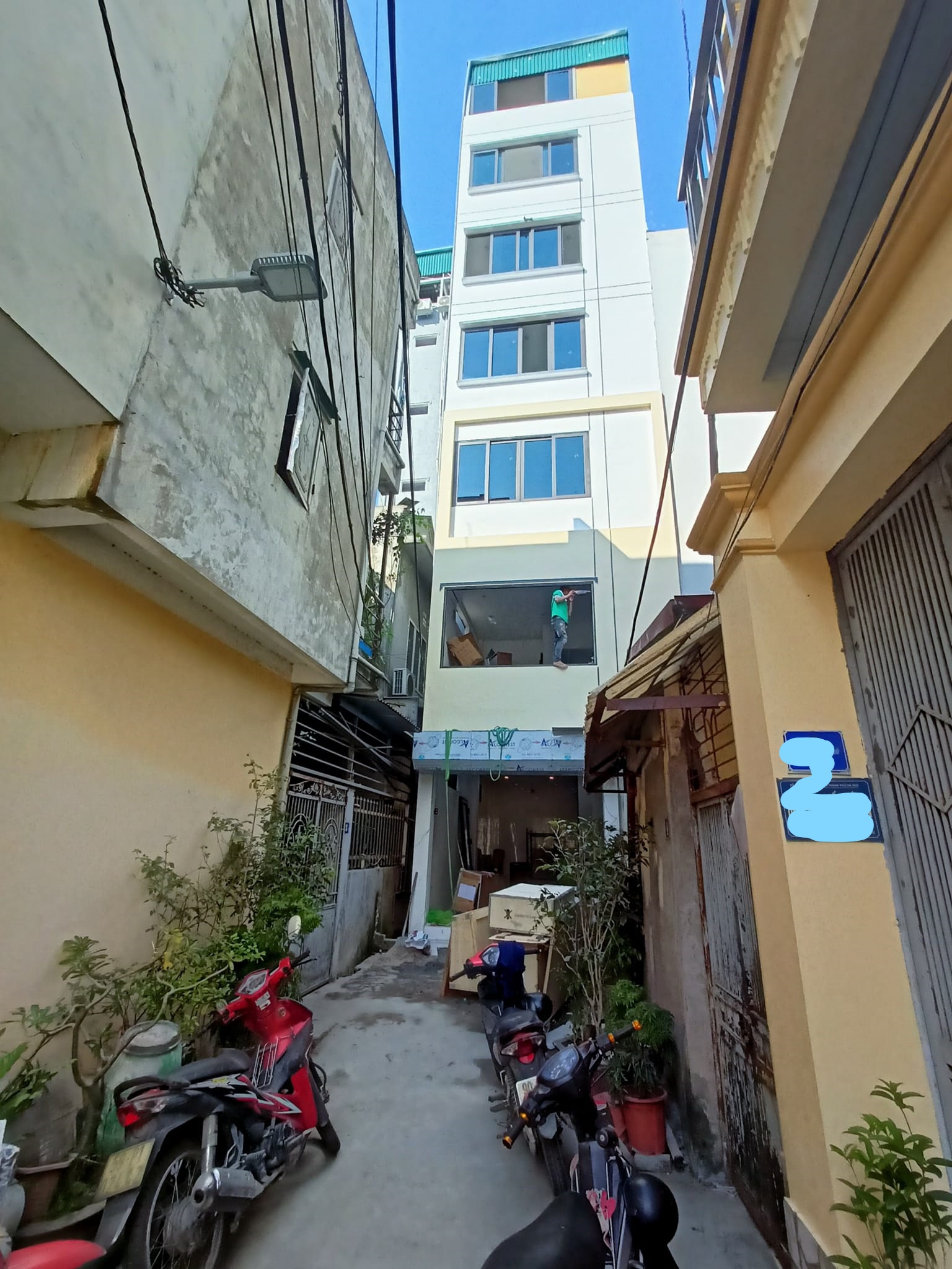 SIÊU HIẾM Nhà tại Ngô Xuân Quảng, Gia Lâm xây mới 7 tầng thang máy, mặt tiền 5m, ô tô vào nhà, 3,8 tỷ