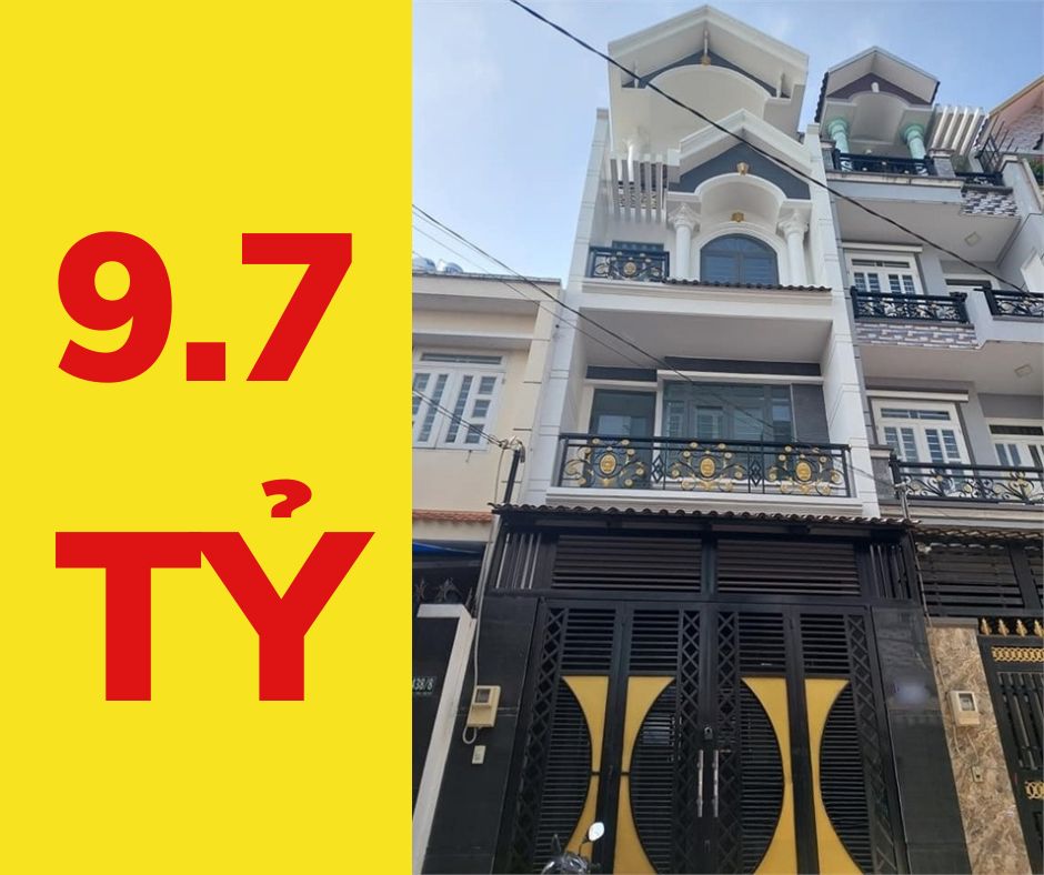Nhà MT Lâm Văn Bền Quận 7, 4mx15m, 4 tầng, giá 9.7 Tỷ, nhà đẹp hiện đại, vỉa hè 4m
