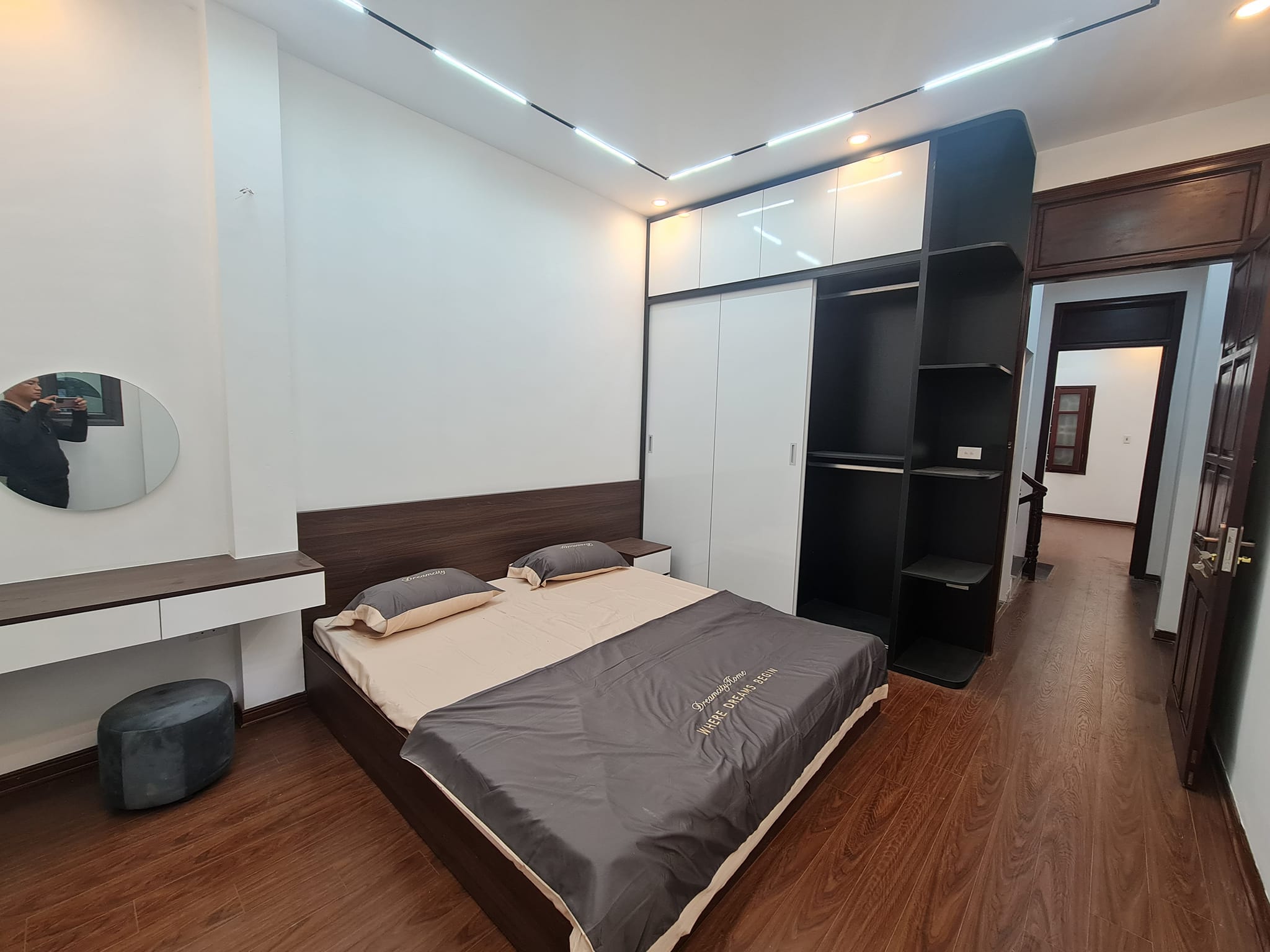 Nhà mới xây 4 tầng Tây Sơn, 2 mặt thoáng, nội thất đẹp, thiết kế hiện đại