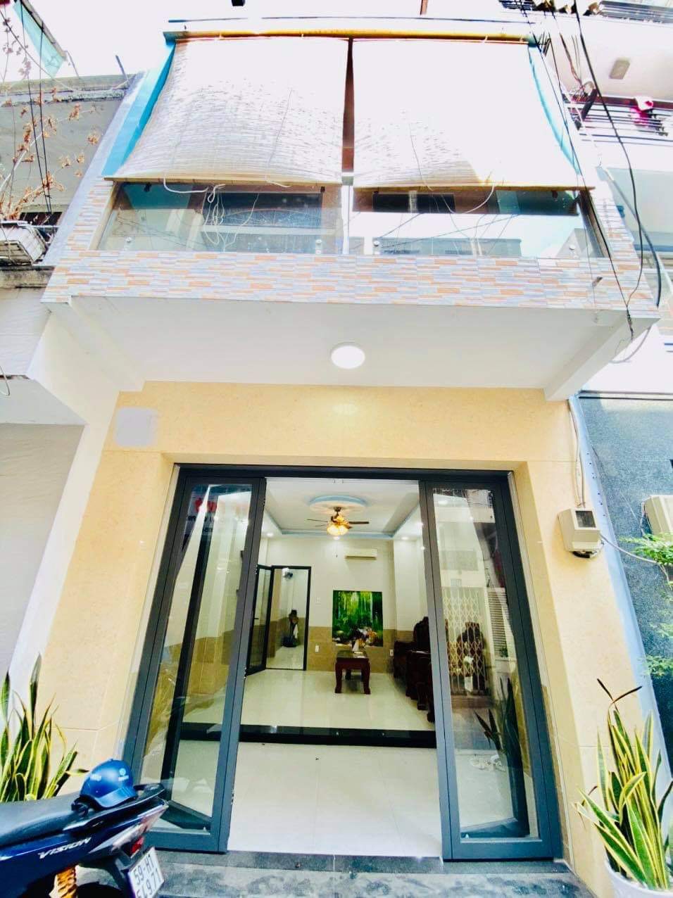 Hạ 6 Trăm triệu. Bán gấp nhà Hẻm Ô tô Trần Quốc Tuấn, P1, Gò Vấp(5x15M) 4 Tầng, BTCT Gía chỉ còn 7 TỶ 5