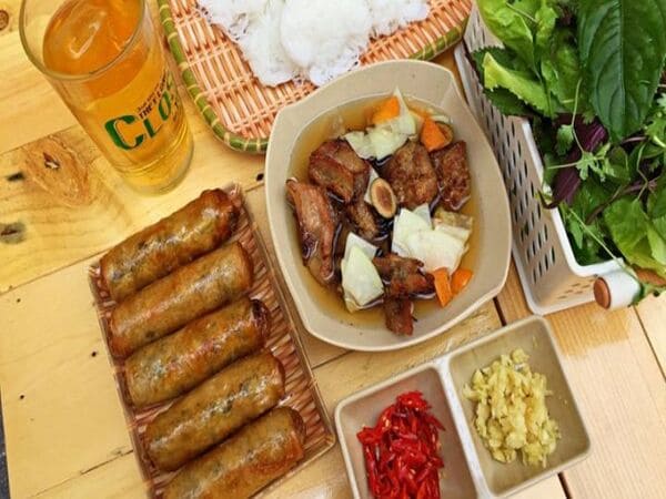 Bún chả Hương Liên Lê Văn Hưu nổi tiếng Hà Nội 5 bun-cha-huong-lien-le-van-huu-5