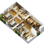  90m2 - 4