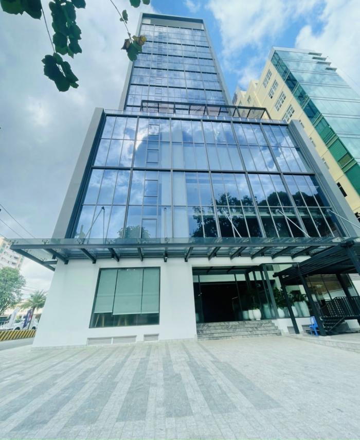 Cho thuê tòa văn phòng mặt tiền Nguyễn Thị Minh Khai, Đa Kao, Quận 1. 25x36m, 3 hầm, 18 tầng