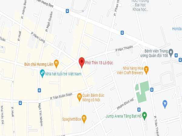 Ẩm thực thủ đô Phở Thìn Lò Đúc Hà Nội 1 pho-thin-lo-duc-ha-noi-1