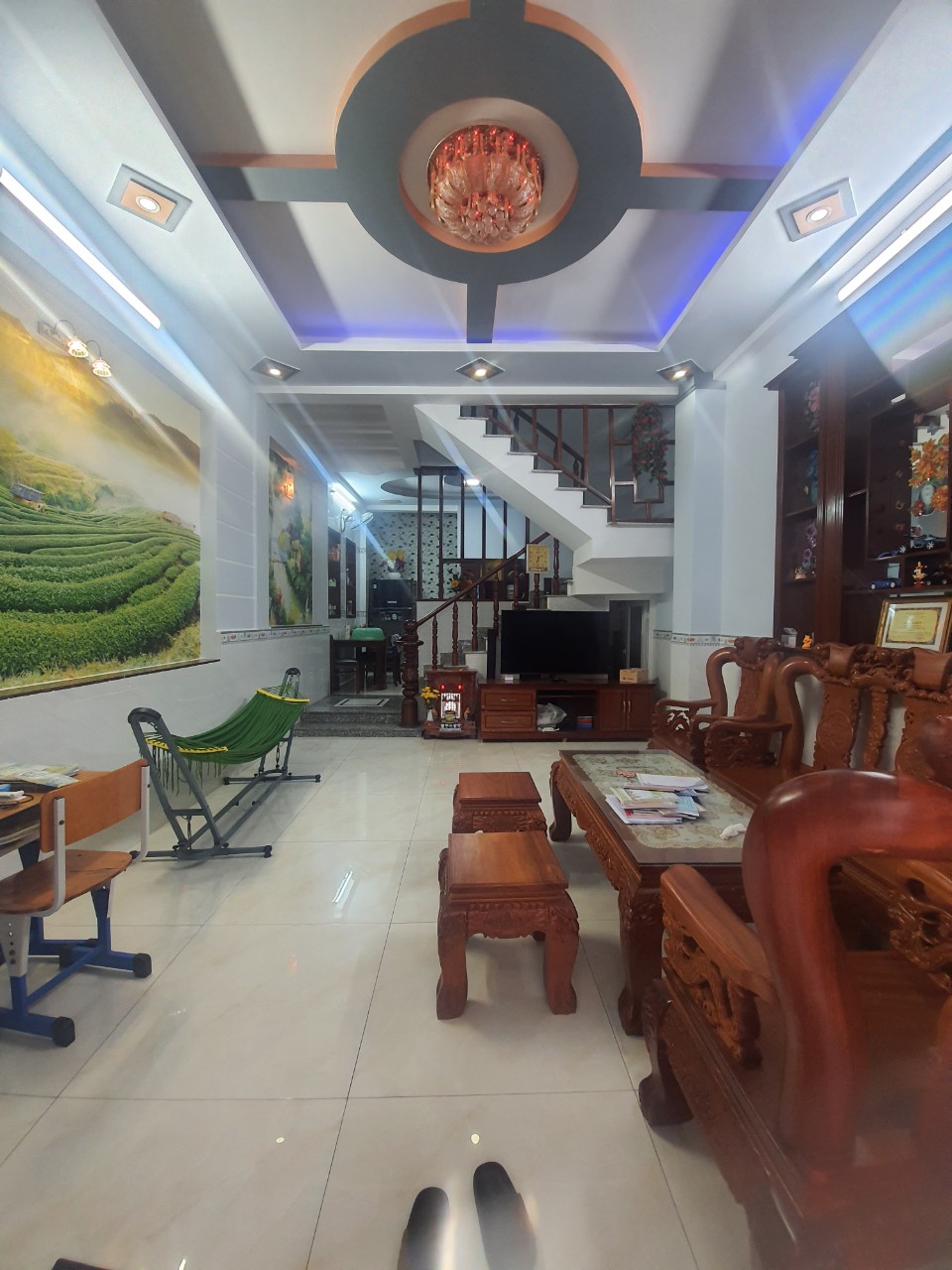 bao đầu tư ngang 4.5m - 4 tầng -hẻm xe hơi Quận 12 60m2 giá chỉ còn 4 tỷ 5 TL nhà thật