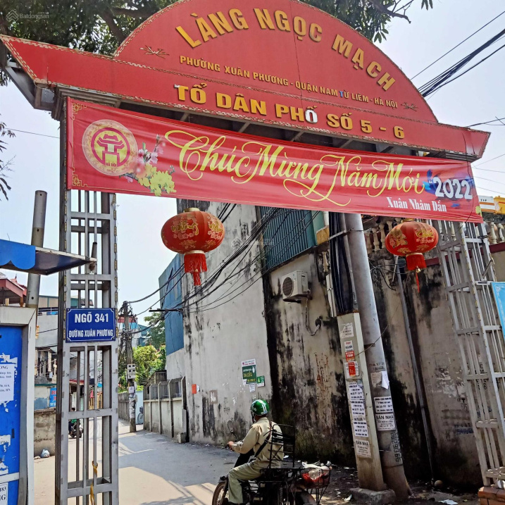 BÁN NHÀ NGÕ 341 XUÂN PHƯƠNG NAM TỪ LIÊM - TIỆN KINH DOANH BUÔN BÁN