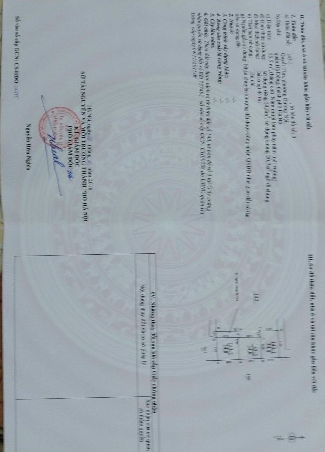 Vỡ nợ cần bán gấp nhà cấp 4 Dương nội - Dt 35,5m - Ngay sát đường lê trọng tấn - Giá chỉ có 1ty600tr