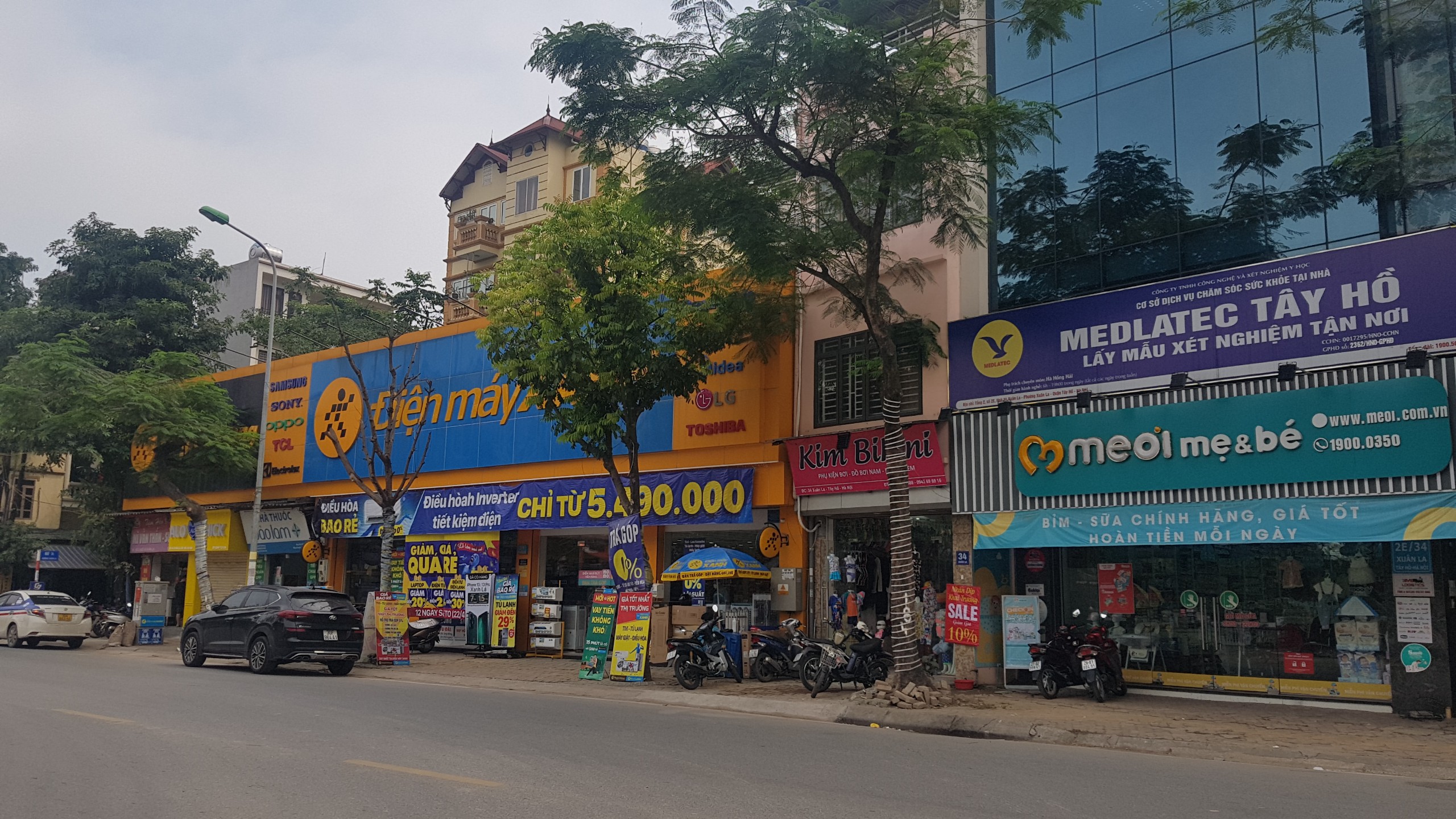 Bán 190m2 mặt phố Xuân La Tây Hồ Hà Nội kinh doanh 45 tỷ.