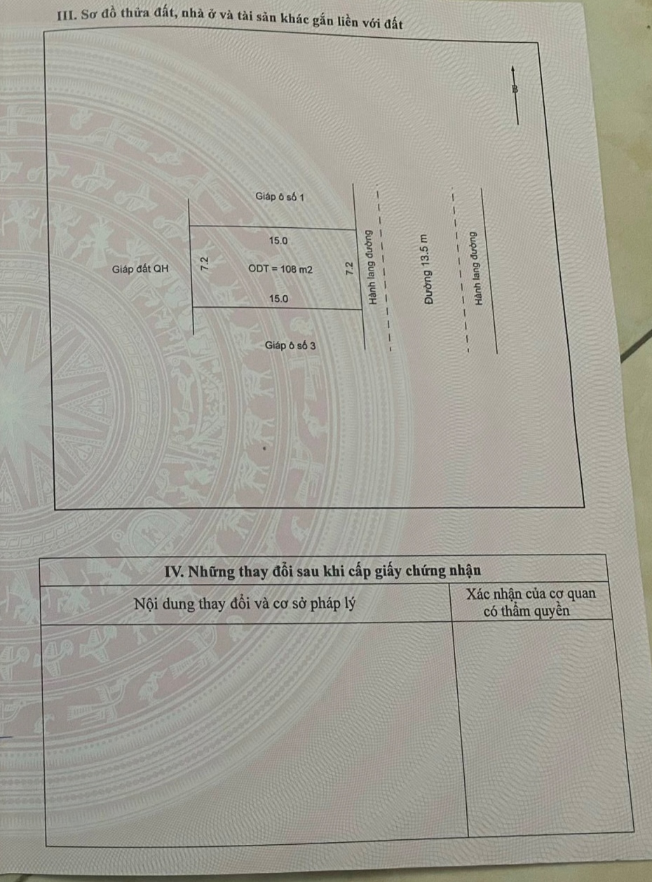 Cần tiền cho con đi học em bán nhanh mảnh đất TĐC Tây Hồ