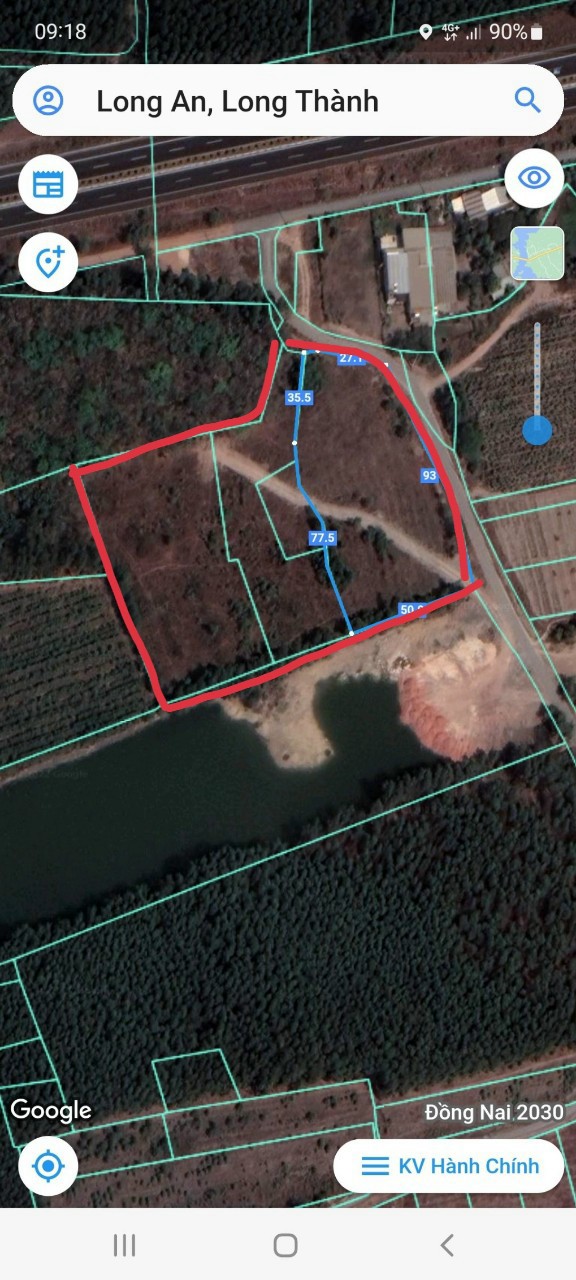 BÁN 17,917M² , LONG AN , LONG THÀNH , ĐỒNG NAI.