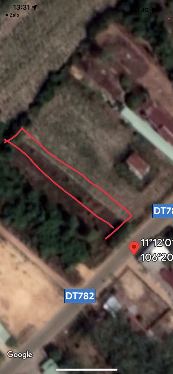 KẸT TIỀN CẦN BÁN GẤP 10M ĐẤT MẶT TIỀN DT782, TẠI BÀU ĐỒN, GÒ DẦU, TÂY NINH