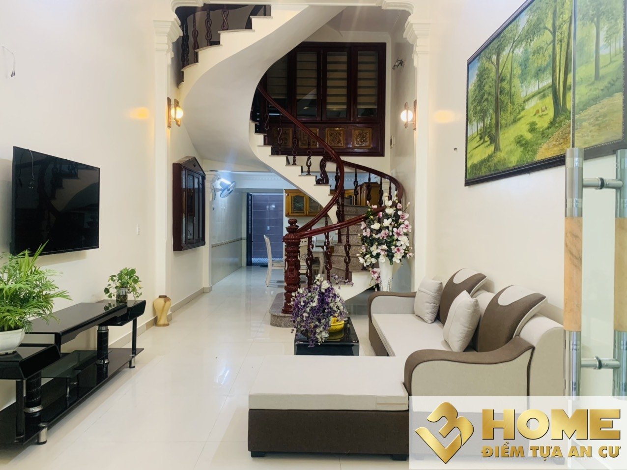 CHO THUÊ NHÀ NGÕ VĂN CAO 4 NGỦ FULL ĐỒ