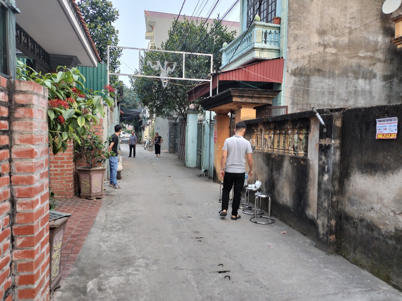 TÔI BÁN LÔ ĐẤT TẠI TRUNG TÂM xã Đa Tốn Gia Lâm_gần Vin Ocean Park -2,x tỷ ( x bé bé) LH: 0979225685