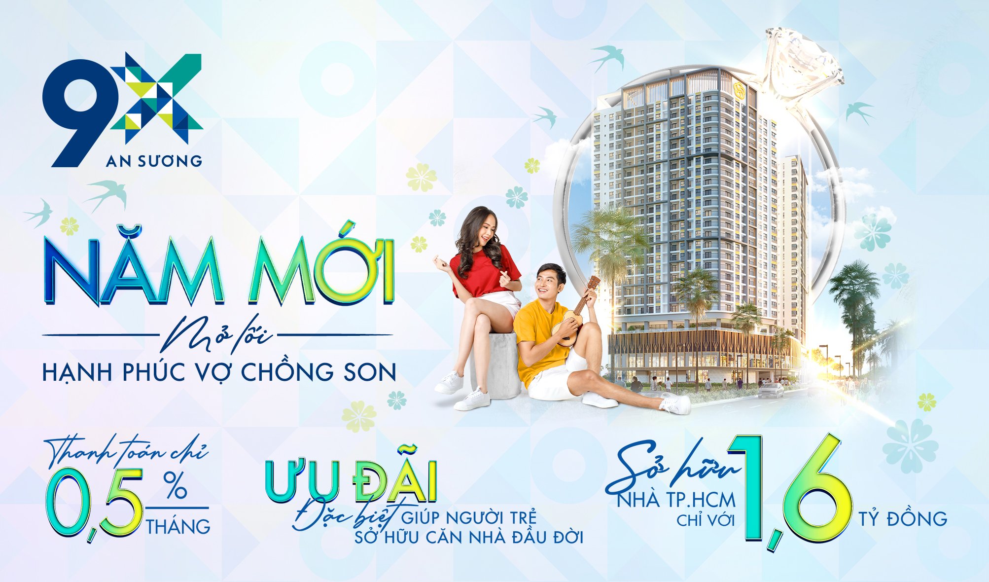 CĂN HỘ LIỀN KỀ AEON MALL HÓC MÔN - GIÁ 1.6 TỶ