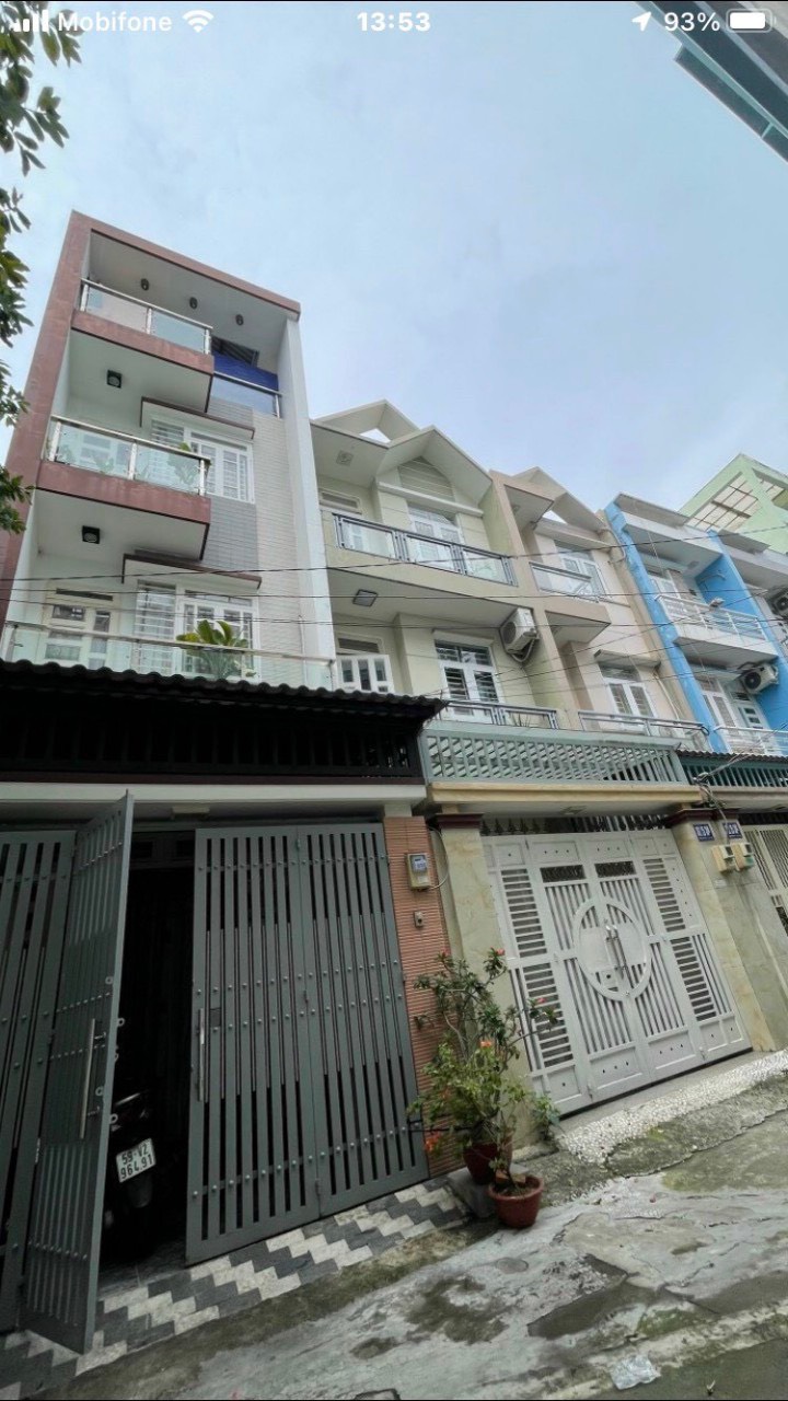 Bán nhà phan huy ích p12 Gò vấp Diện tích 4x14mThiết kế 2 lầu sân thượng Hướng đông Bắc Nhà kế bên công viên cây