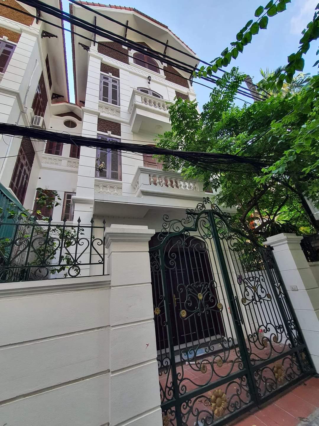 NGÕ 381 BIỆT THỰ NGUYỄN KHANG CẦU GIẤY 4 TẦNG 83M2 MẶT TIỀN 5,6 M. GIÁ 12,8 TỶ
