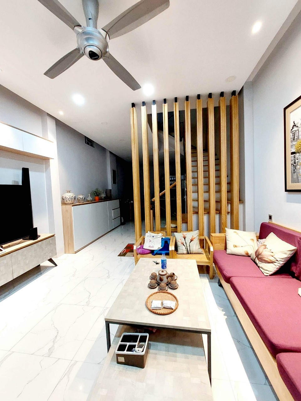 Bán nhà chủ tự xây dựng, Nguyễn Đức Cảnh, ô tô đỗ cửa, 55m2 4 tầng, 6 tỷ