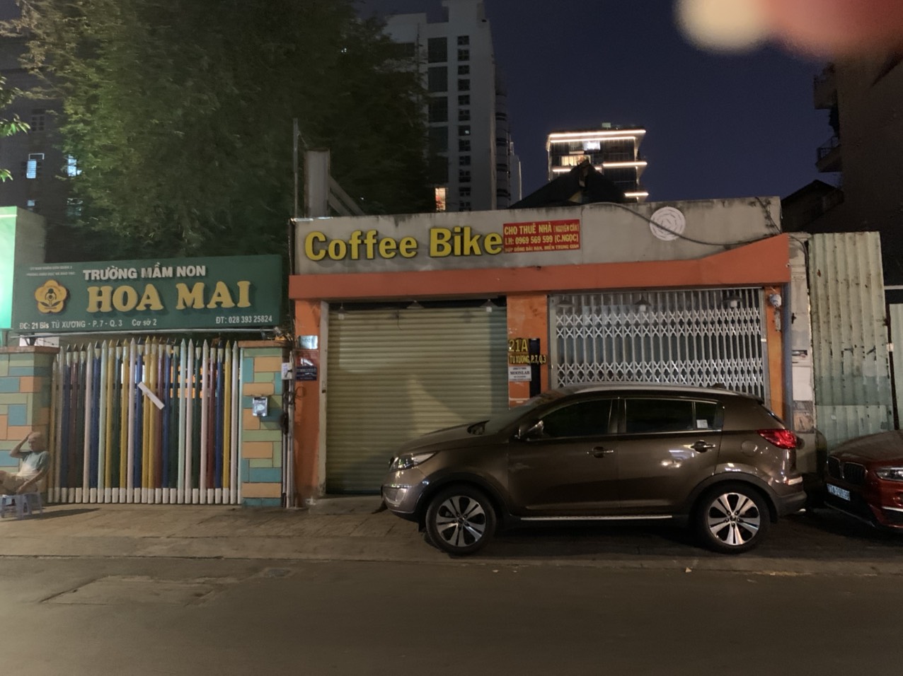 Cho Thuê Nhà Mặt Tiền Tú Xương,Q.3 DT:6x29, ,Trệt phía sau có lầu 50m2. Giá:120 tr/th