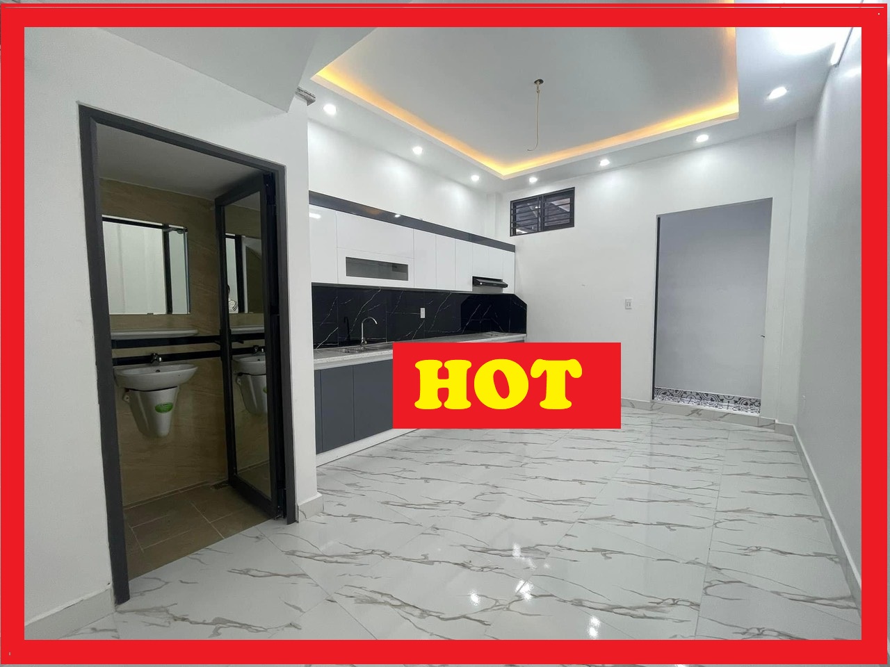 Bán nhà xây mới ngõ 639 Ngô Gia Tự 52m x 4 tầng GIÁ 2.55 tỉ 4 ngủ, hướng Đông Nam