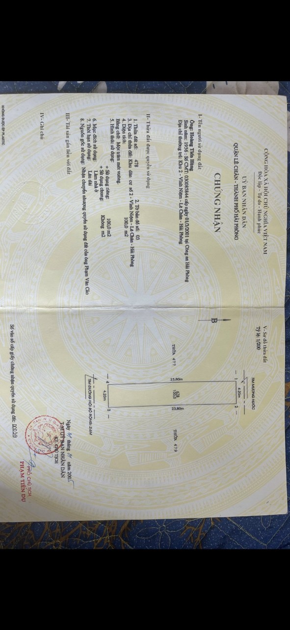 Bán lô đất mặt đường nhựa 8m tuyến 2 Thiên Lôi GIÁ 35 tr/m ngay gần AEON