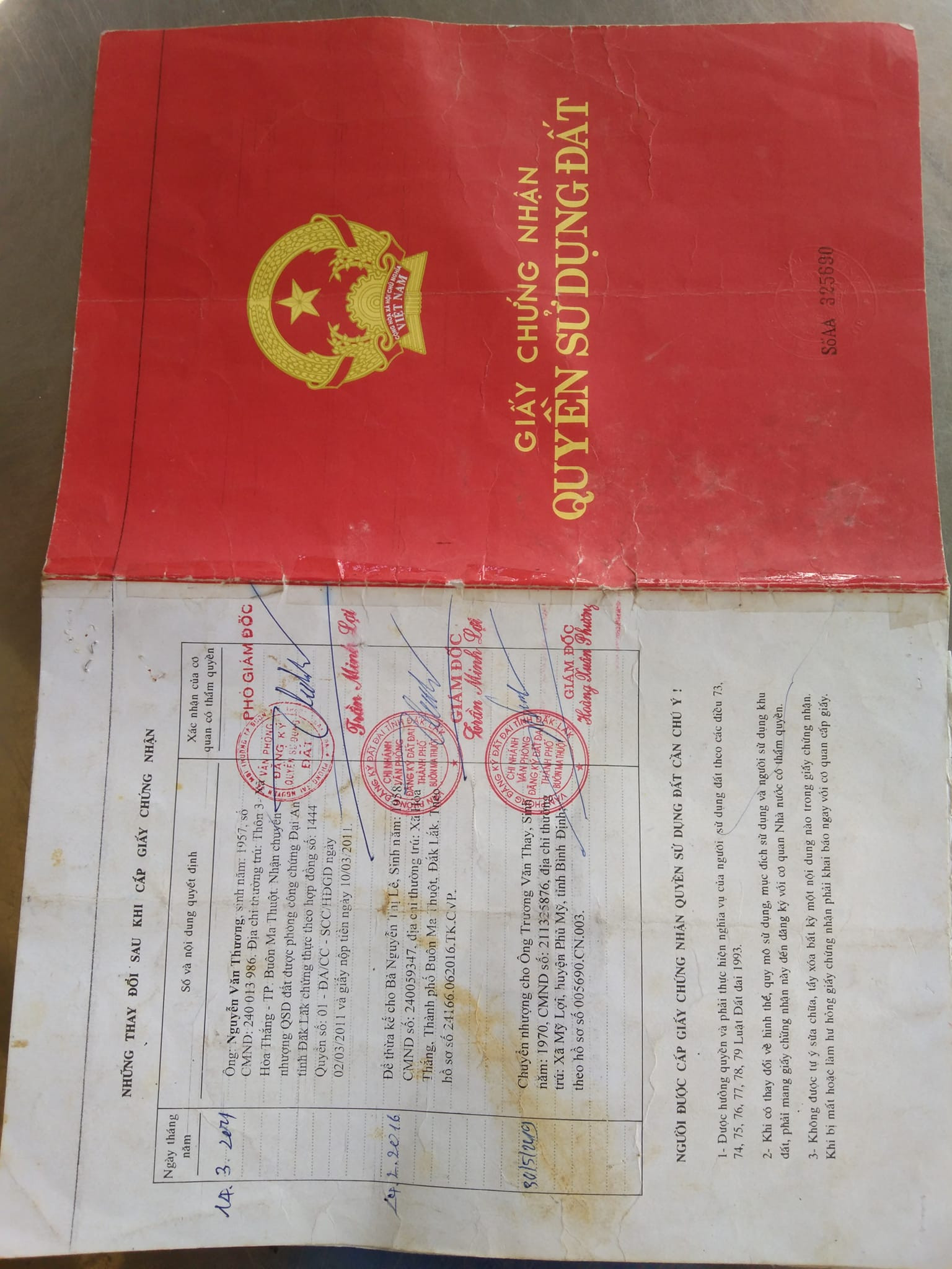 Chính chủ cần bán gấp lô đất đẹp, giá rẻ ngay trung tâm xã Hòa Thắng, Tp. Buôn Ma Thuột