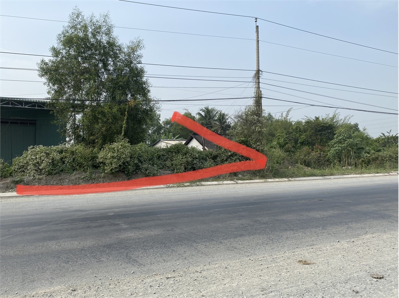 BÁN ĐẤT 2 MẶT TIỀN ĐƯỜNG ĐT 830 XÃ TÂN TRẠCH, CẦN ĐƯỚC, 3.300M2 FULL THỔ, 12.5 TRIỆU/M2