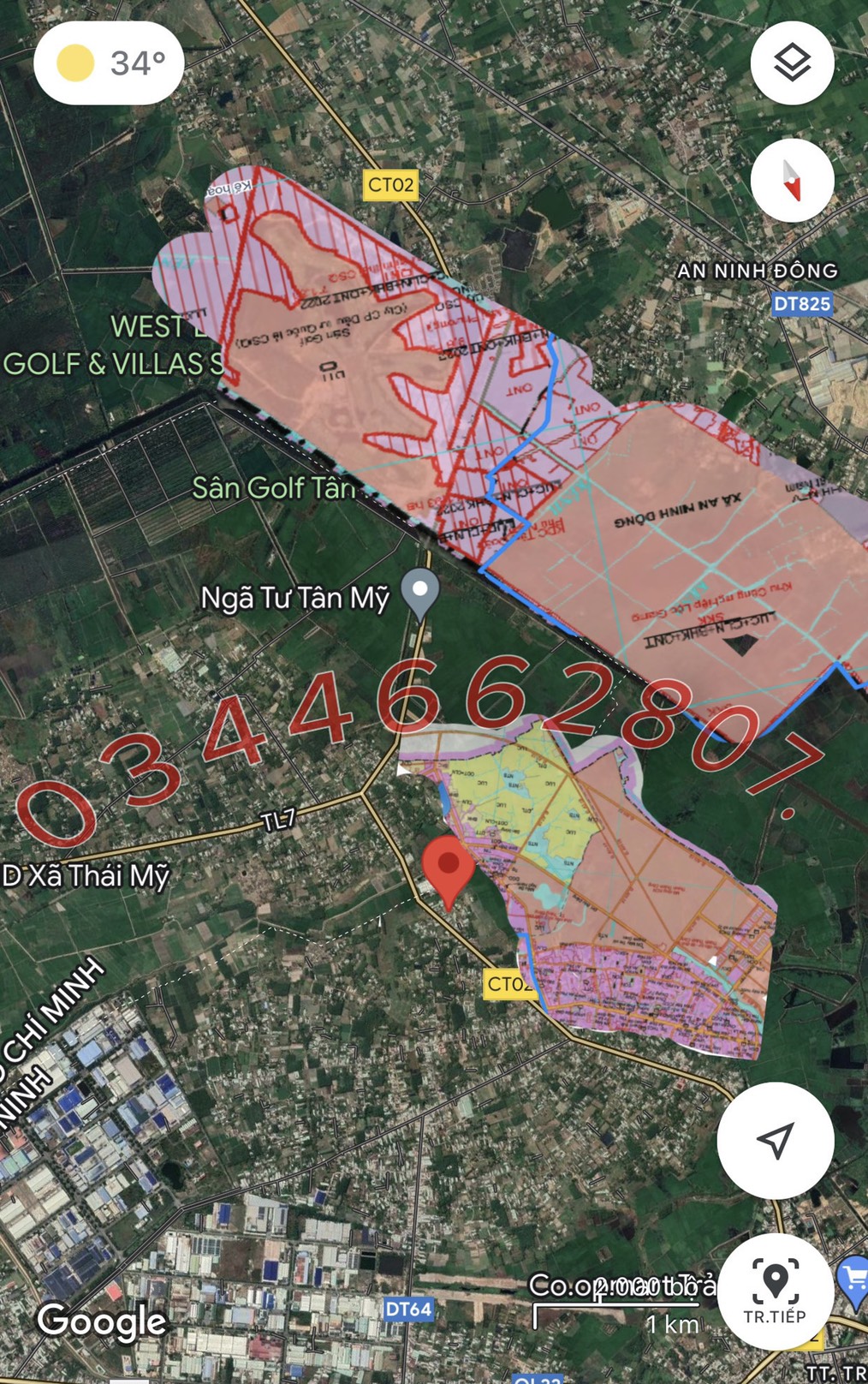 An Tịnh Trảng Bàng Cần bán 3 lô đất vị trí tìm năng nằm giữa 3 khu công nghiệp