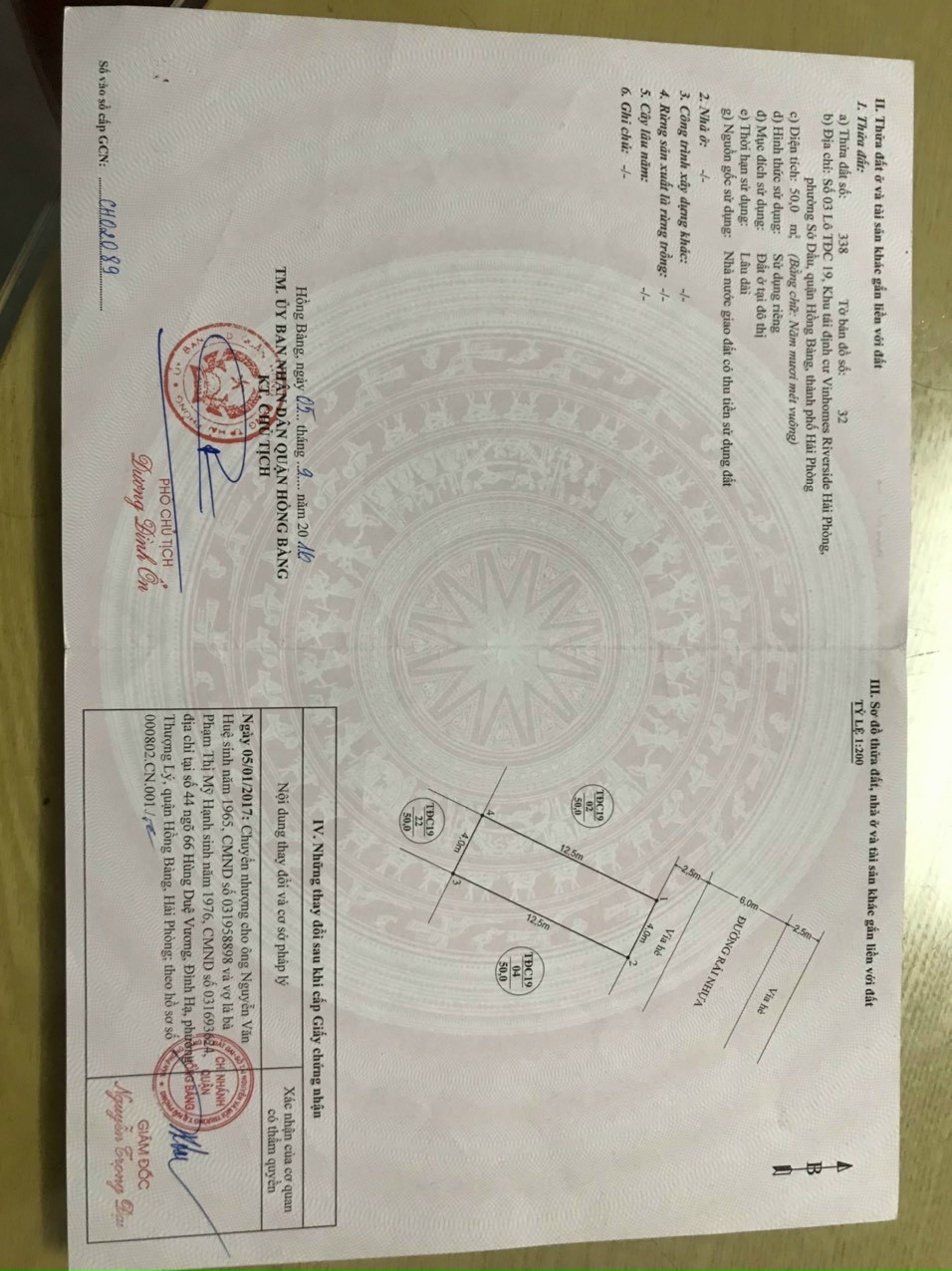 Một lô duy nhất cực hiếm, diện tích 50m GIÁ 2.95 tỉ tại Tái định cư Chợ Hoa Quả - Sở Dầu