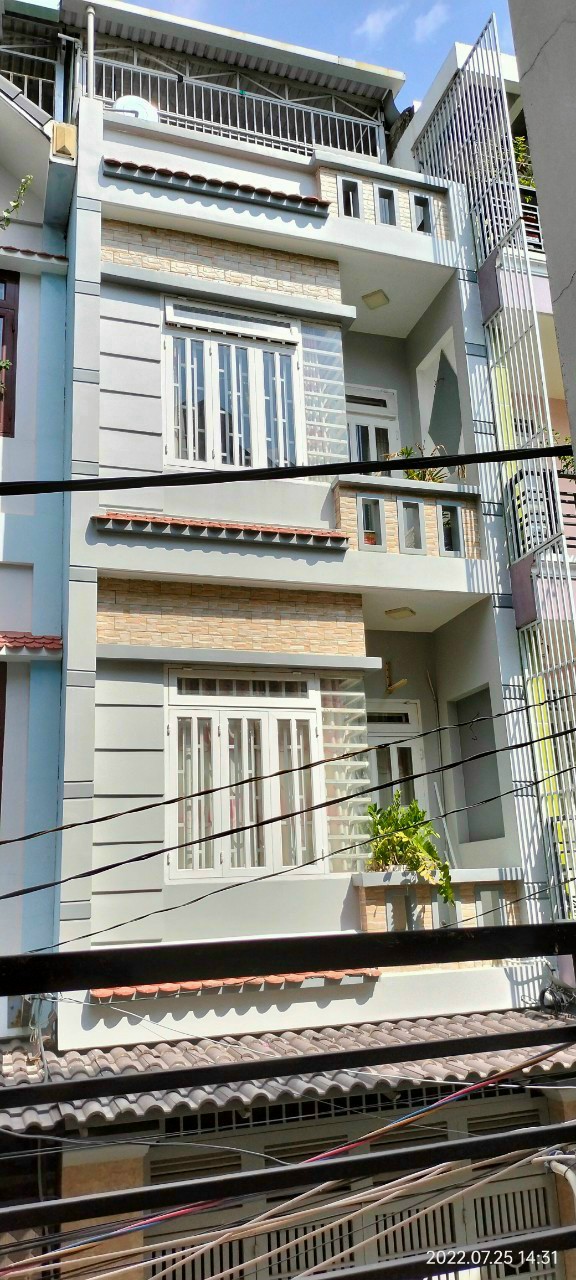 Cần bán nhà mặt tiền hẻm XH đường số 6 P.HBP - TP.Thủ Đức, 4x14.5m, trệt, 3 lầu mới đẹp ở liền