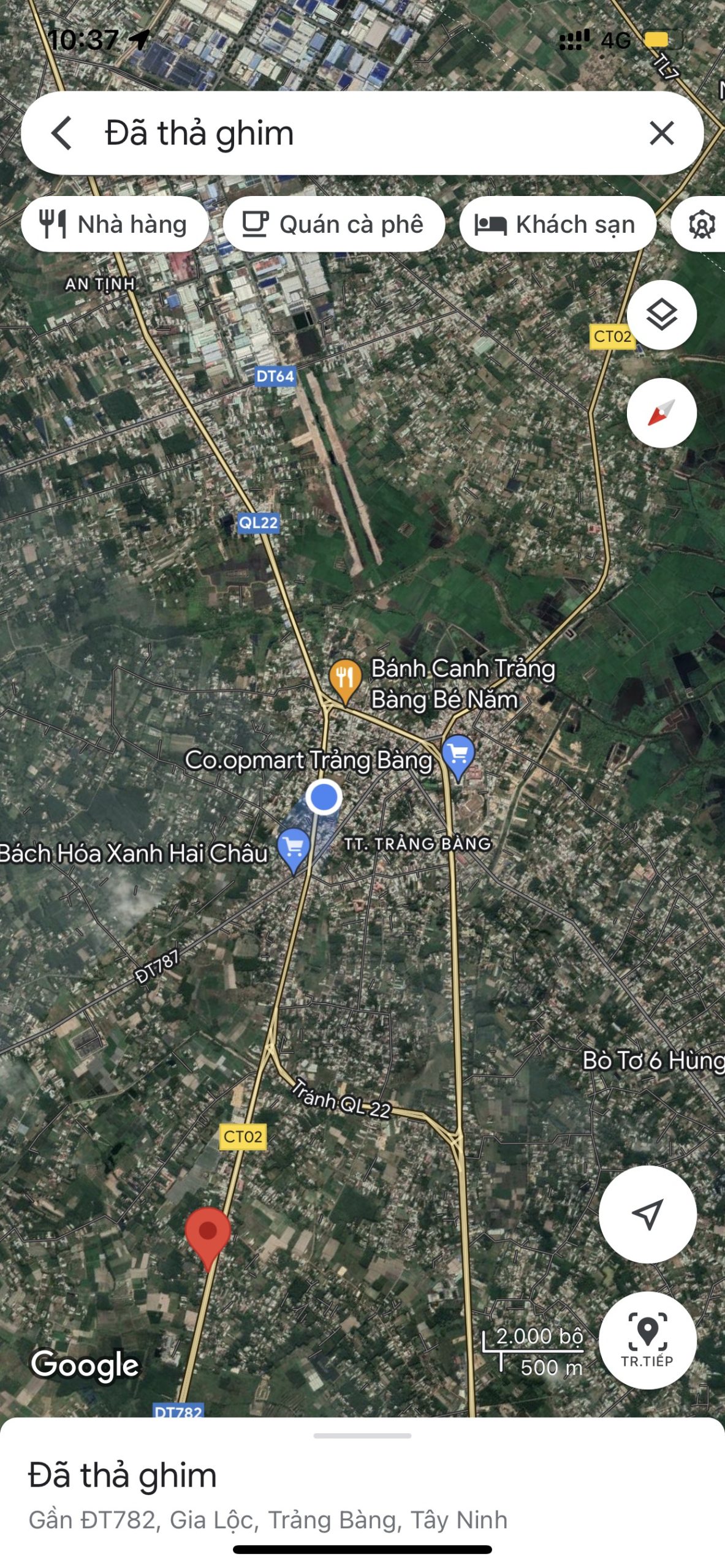 Chính chủ cần bán đất mặt tiền DT782 có 2 nhà cấp 4 trên đất đang kinh doanh điểm mua sữa bò tốt cách trung tâm thị